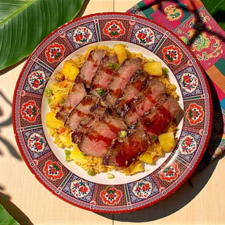 #42 Pineapple Fried Rice ข้าวผัดสับปะรด